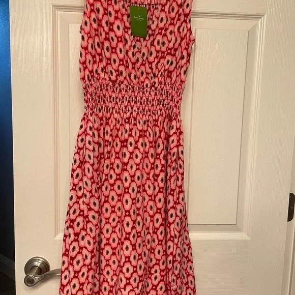 New with tag - Kate spade silk posy ikat elasticated dress - Picture 7 of 9